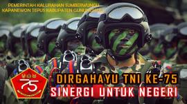 DIRGAHAYU TNI KE-75